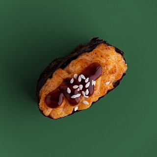 картинка Запеченные острые суши с мидиями от TakeEat