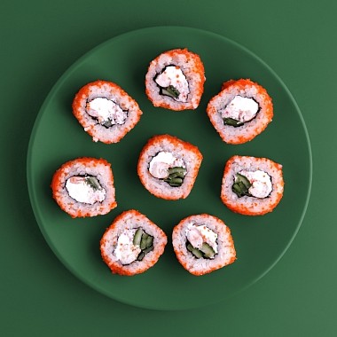 картинка Джанго с креветкой и крабом от TakeEat